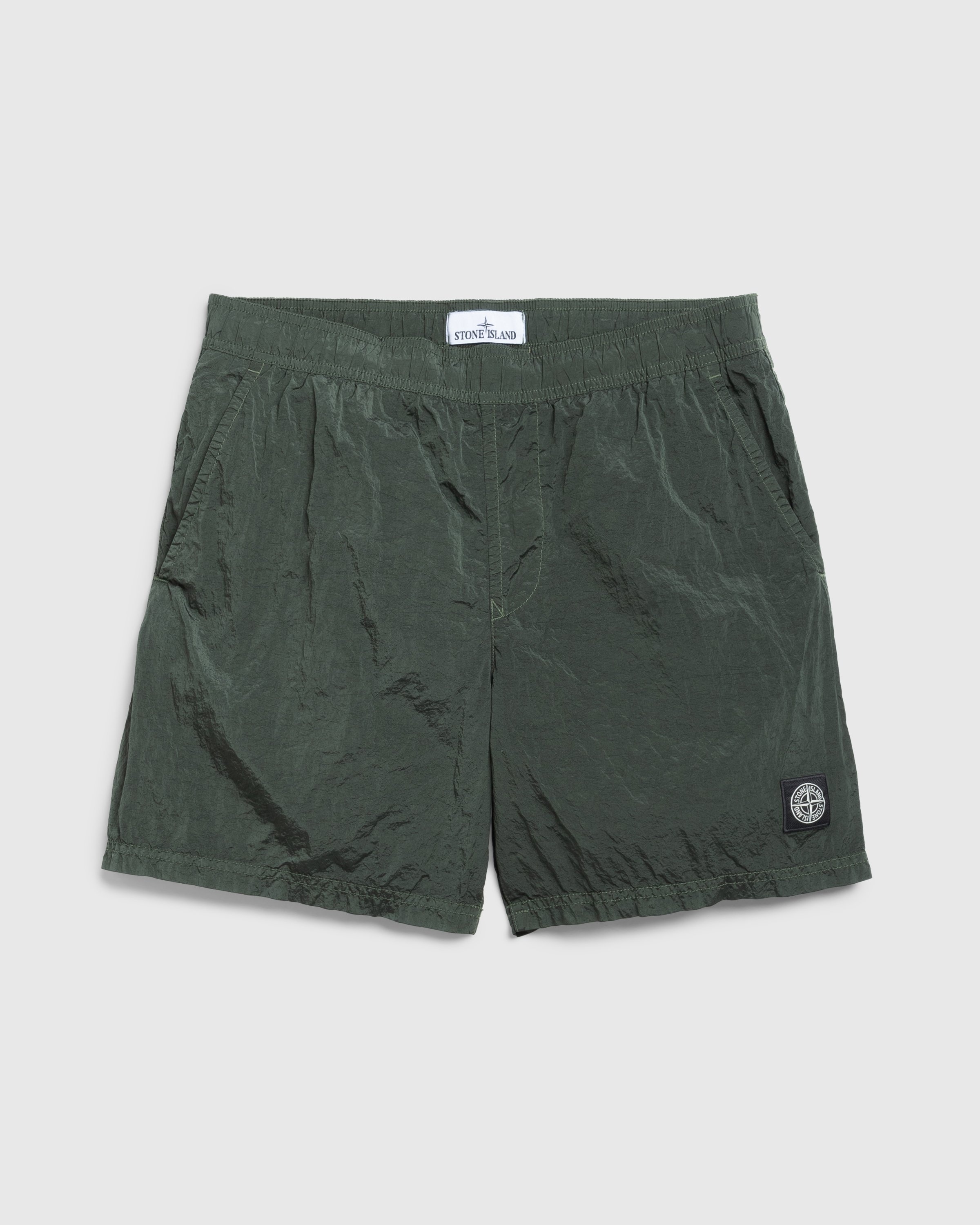 Stone Island Nylon Metal Swim Shorts Musk Highsnobiety Shop